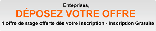 Deposer une offre de stage
