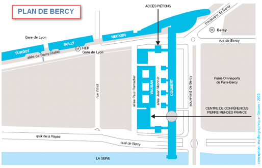 Plan d'accès JNI Paris