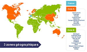 Division zones géographiques Thales