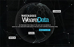 Site promotion Watch Dogs - WeareData