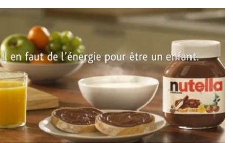 Petit-déjeuner Nutella