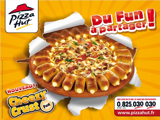 Publicité print Pizza Hut