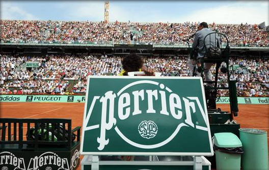 Sponsoring Perrier Rolland Garros