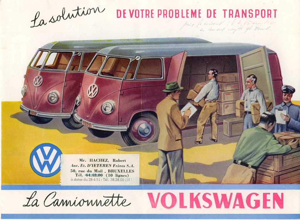 Pub vintage Volkswagen