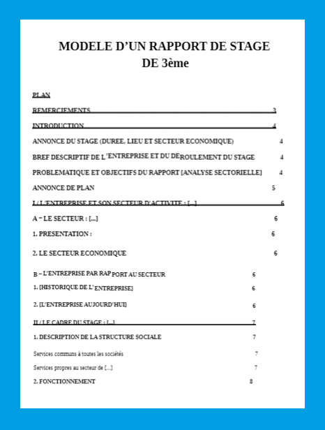 Introduction d'un rapport de stage  Compte Rendu  Drohaz1 