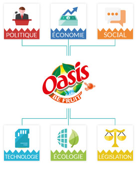 Matrice PESTEL Oasis : Exemple et analyse marketing