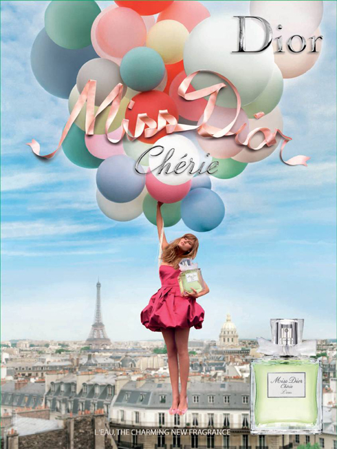 Publicité Miss Dior Chérie