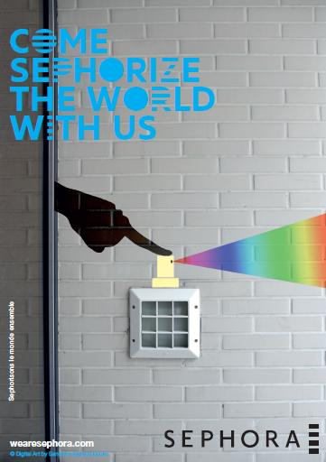 Affiche Come Sephorize the world with us