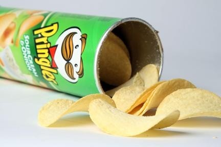 Boîte de Pringles Sour Cream & Onion