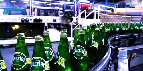 Usine d'embouteillage Perrier