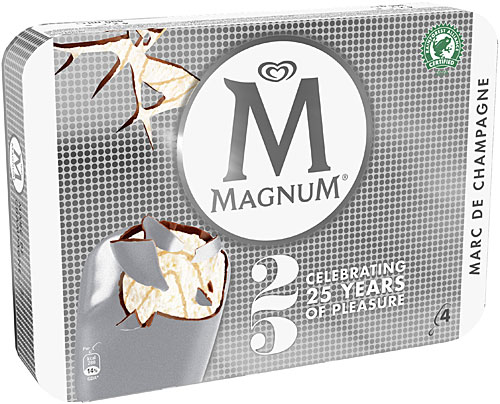 Publicité 25 ans de Magnum