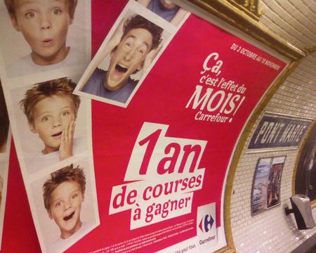 Publicité Carrefour