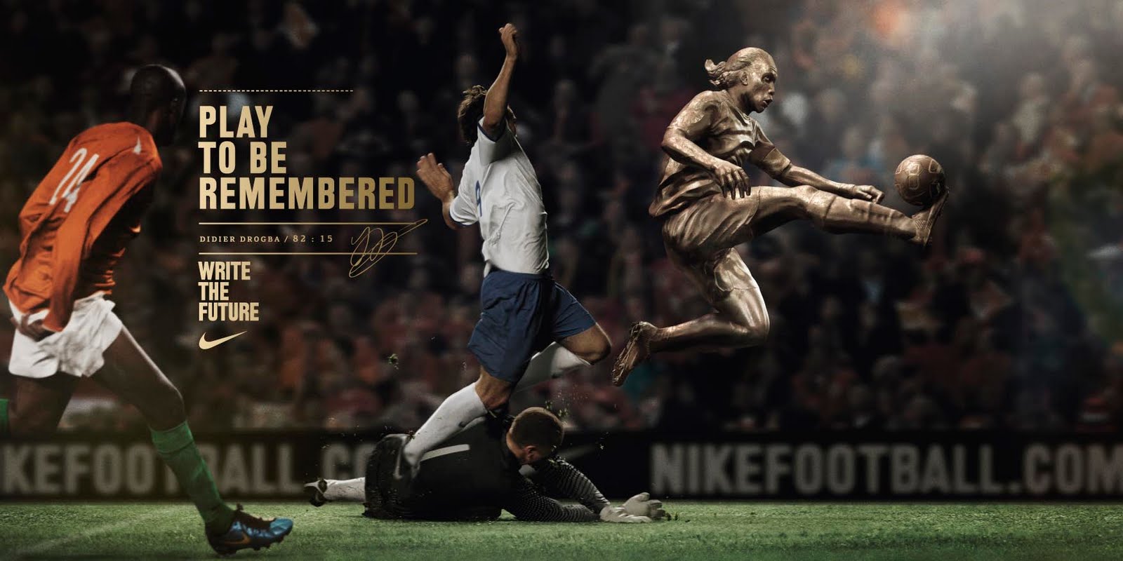 Publicité Nike football