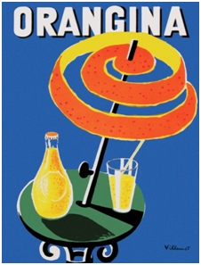 Publicité print Orangina