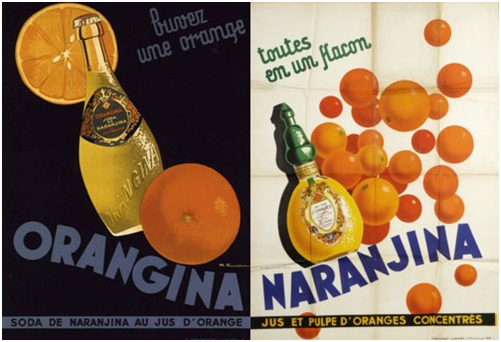 Publicité print Orangina