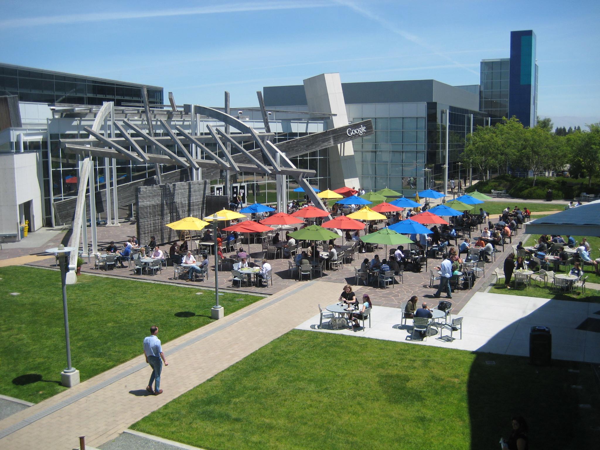 Locaux de Google à Mountain View