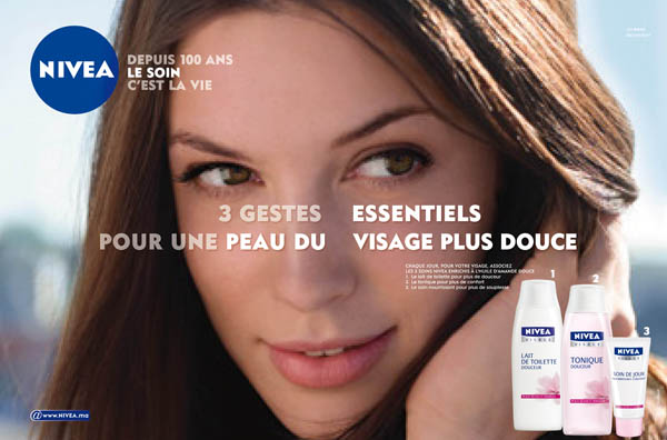 Publicité Nivea Essentials