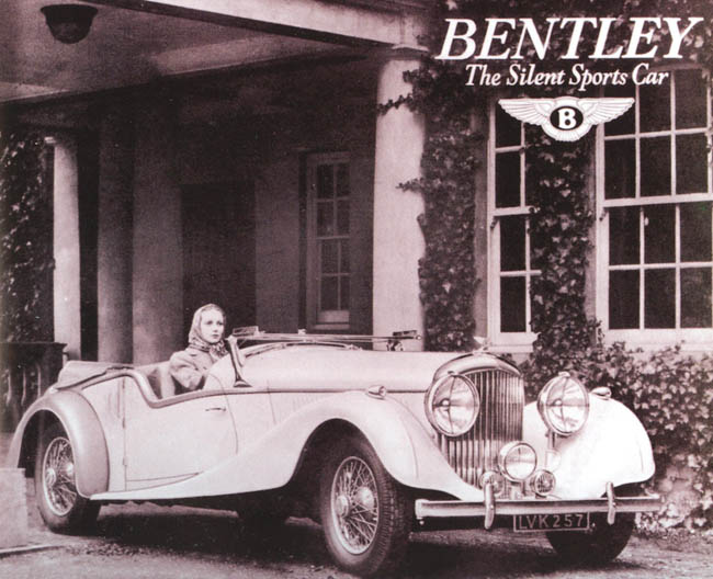 Publicité Bentley