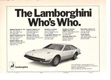 Publicité Lamborghini