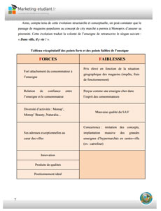 swot monoprix