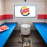 Et si vous mangiez votre whopper dans un sauna ?