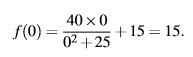 Etude d'une fonction