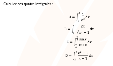 Puissance 11 intégrales